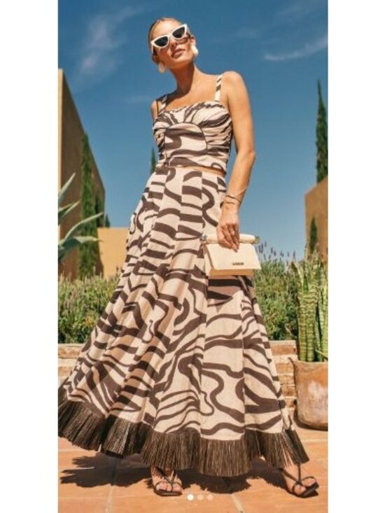 ANTONIO MELANI Dresses & Skirts - NEW Antonio Melani Somers Swirl Print Two Piece Set, Women Size 8